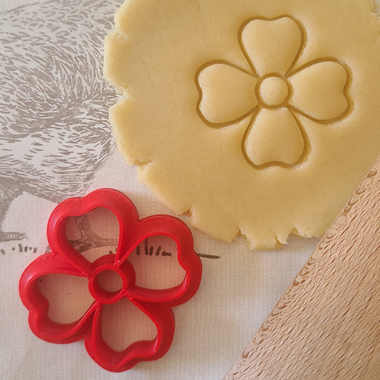 Emporte-pièce trèfle imprimé en 3D pour biscuits