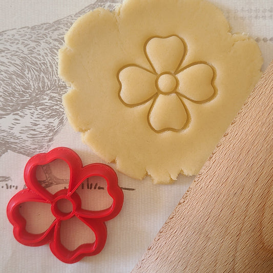 Emporte-pièce trèfle en PETG compatible alimentaire